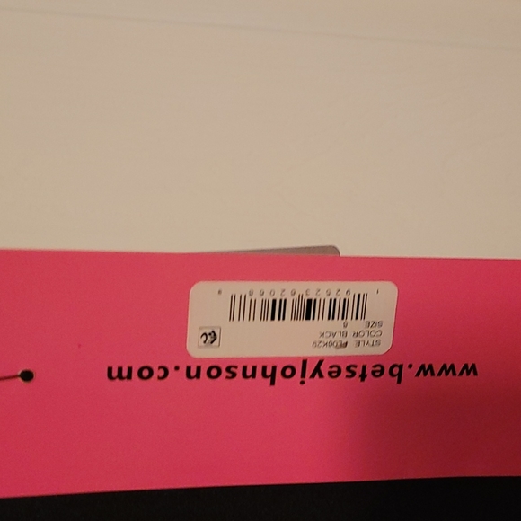 Black Betsey Johnson dress - Picture 4 of 4